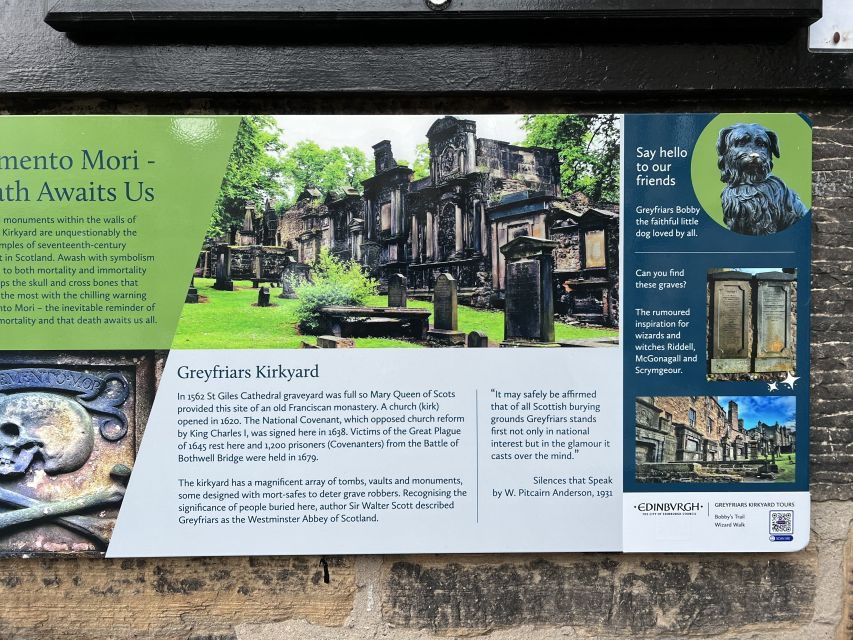 Edinburgh: Haunted Greyfriars Kirkyard Walking Tour - Experience