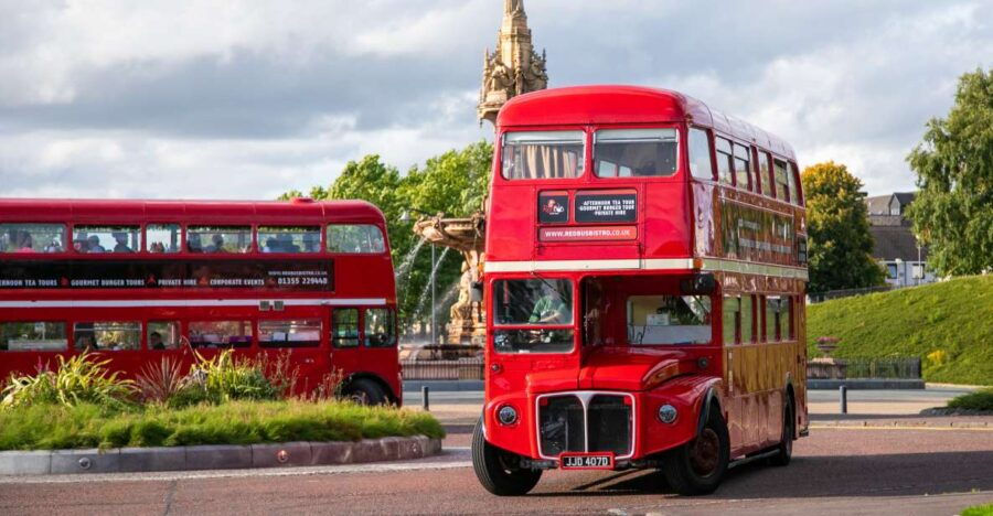 Edinburgh: Vintage Bus Tour With Afternoon Tea or Gin - Good To Know