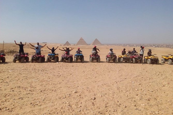Enjoy Desert Safari Nearby the Great Pyramids by a Quad Bike and Camel Riding - Good To Know