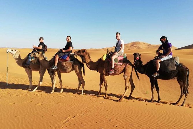 Erg Chebbi Dunes Overnight Camel Trek With Berber Tent Camping  – Merzouga