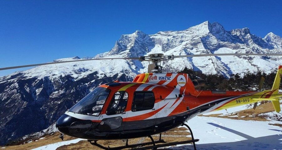 4 Best Helicopter Flights And Tours In Everest Base Camp