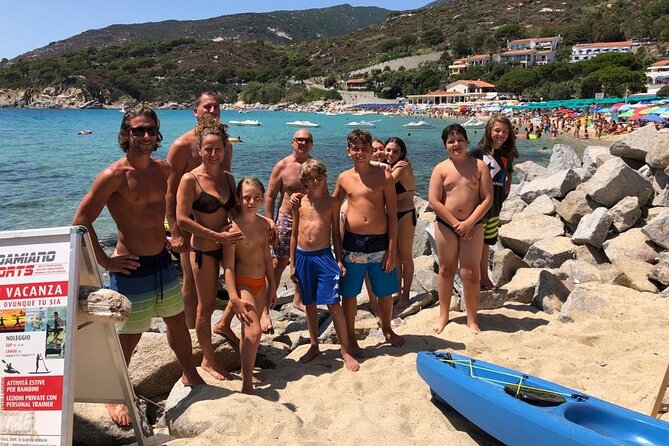 Excursion in the Crystalline Sea of the Island of Elba in Sup and Canoe