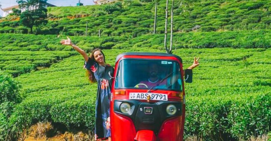 Explore Countryside of Nuwara Eliya by Tuk-Tuk