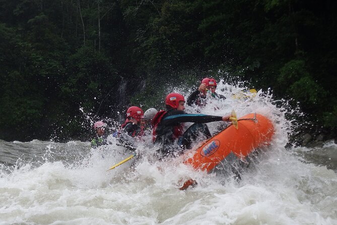 Extreme Rafting in Baños De Agua Santa Level III and IV