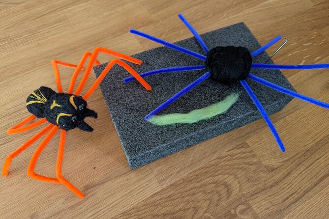 Felted Halloween Spider Art Class in Estes Park