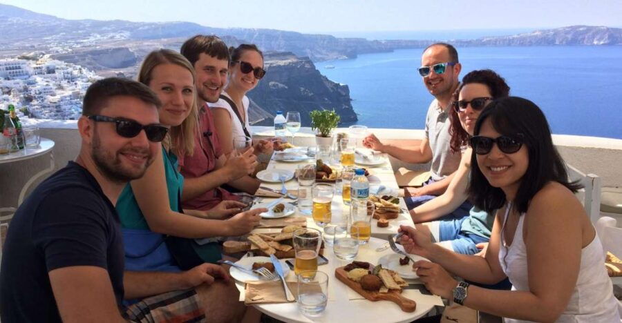 Fira: 4-Hour Walking Food Tour With Tastings