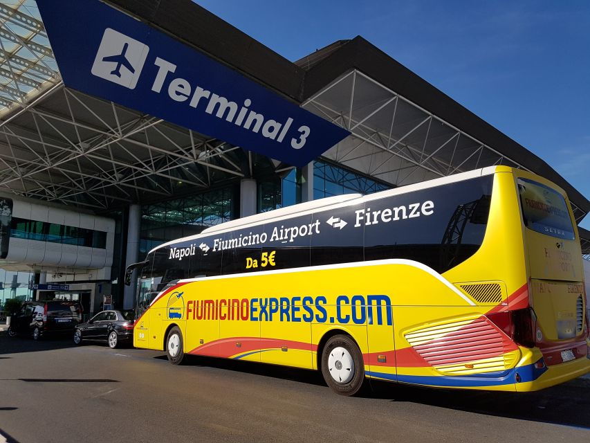 Fiumicino Airport: Shuttle Bus To/From Naples City Center - Good To Know