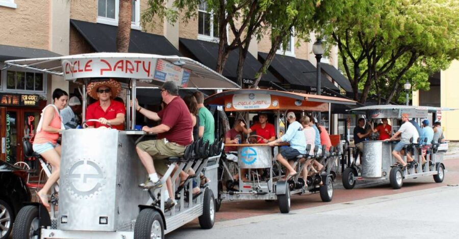 Fort Lauderdale: Guided Happy Hour Bar Crawl by Beer Bike - Good To Know