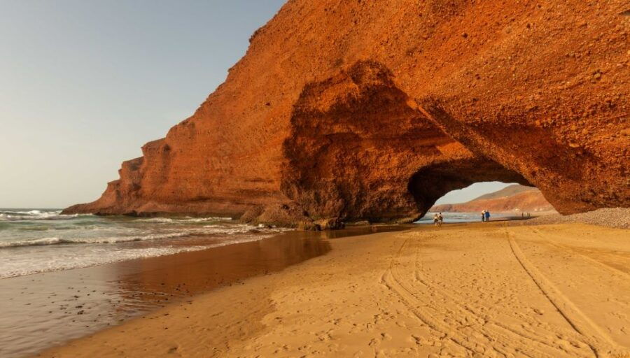 From Agadir: Legzira Beach and Tiznit Tour With Transfer