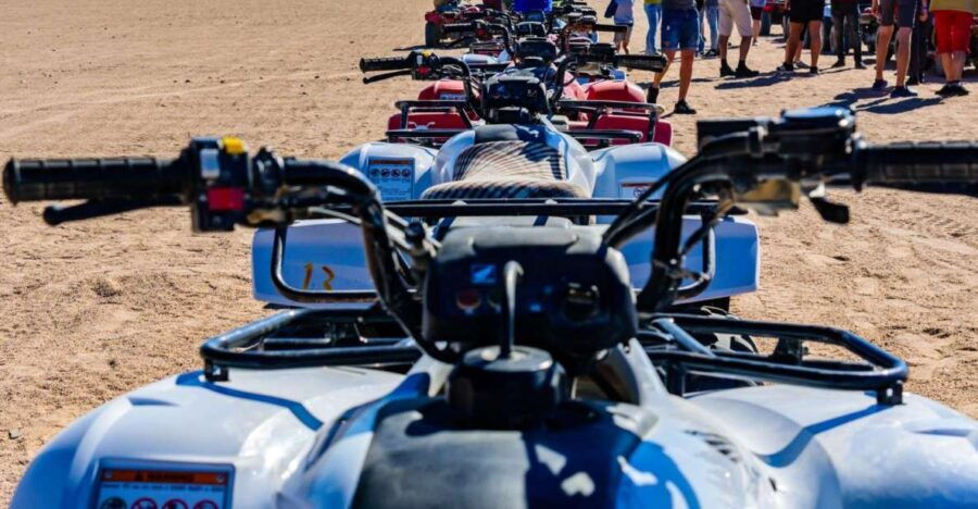 From Agadir or Taghazout: ATV Quad Biking Safari Dunes Trip