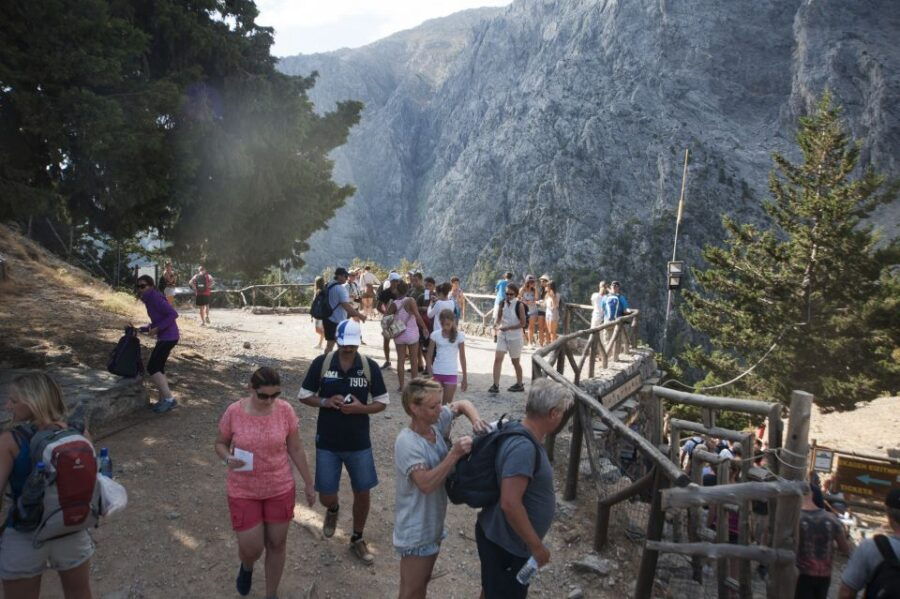 From Agia Pelagia, Heraklion, or Malia: Samaria Gorge Hike