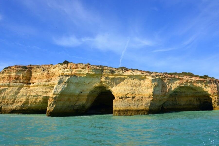 From Albufeira: Benagil Hidden Caves Tour by Kayak or SUP