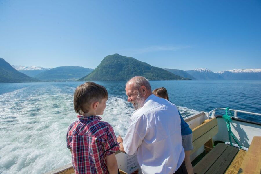 From Balestrand: Fjord Cruise to Fjærland- Round Trip