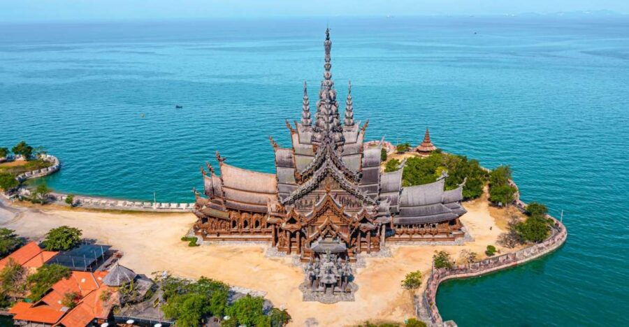 From Bangkok: the Sanctuary of Truth With Private Transfer - Experience Highlights