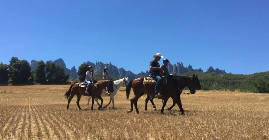 From Barcelona: Horseback Tour in Montserrat National Park - Good To Know