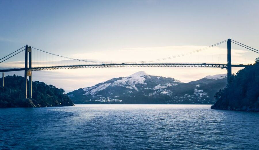 From Bergen: Sightseeing Fjord Cruise to Alversund Strait
