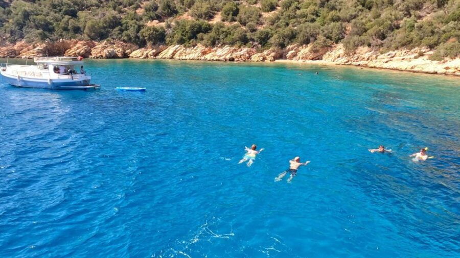 From Bodrum: Orak Island Boat Trip With Swim Stops and Lunch