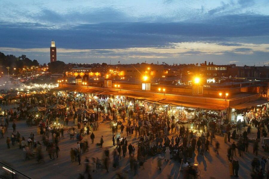 From Casablanca: Marrakech Guided Day Trip With Camel Ride