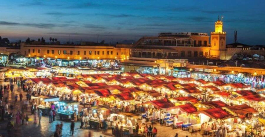 From Casablanca: Marrakech Guided Day Trip With Camel Ride
