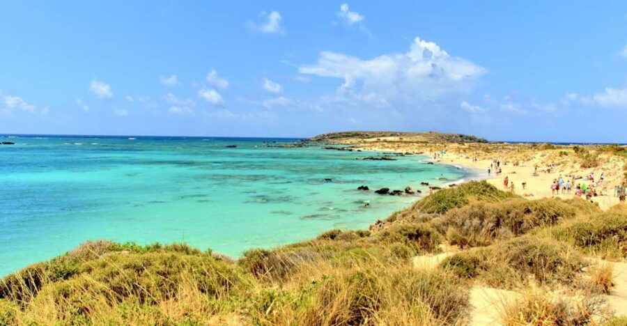 From Chania Area: Day Trip to Elafonisi Island by Bus