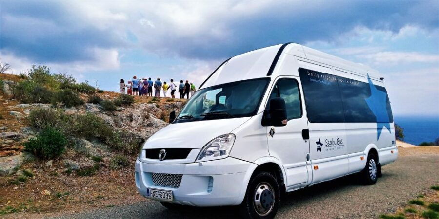 From Chania: Private Hire Minibus/Minivan & Driver -10 Hours