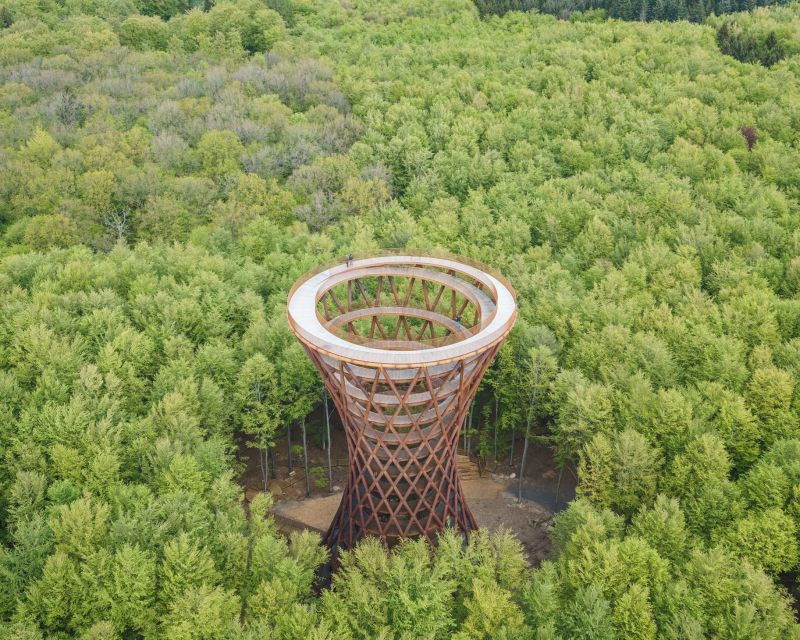 From Copenhagen: Round-Trip to Møns Klint and Forest Tower