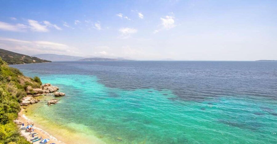 From Corfu: Private Group Transfer to Barbati Beach