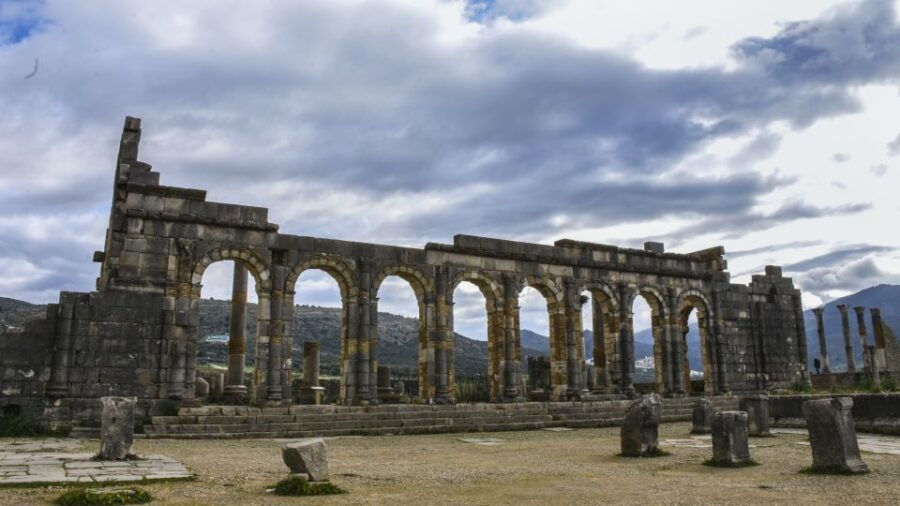 From Fes: Meknes Volubilis and Moulay Idriss Day Trip