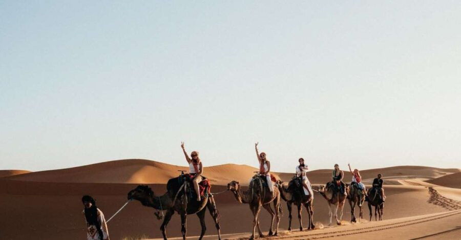 From Fez: Merzouga Desert 2-Day Trip With Desert Camp Tent