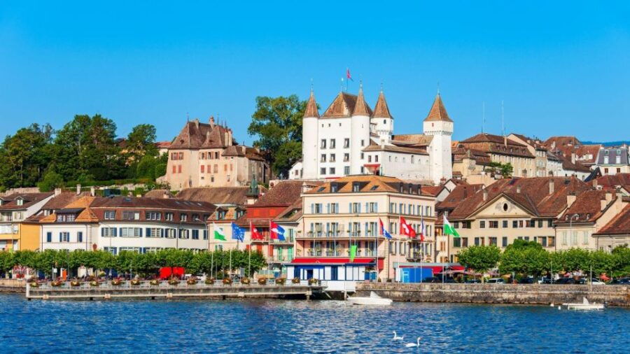 From Geneva E-Bike Nyon Yvoire and Prangins Castle Half Day - Highlights of the Half-Day Activity