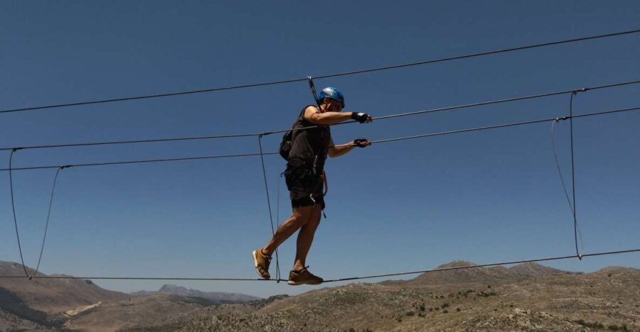 From Granada: Climb Zafarraya’s ‘Via Ferrata John Hogbin’