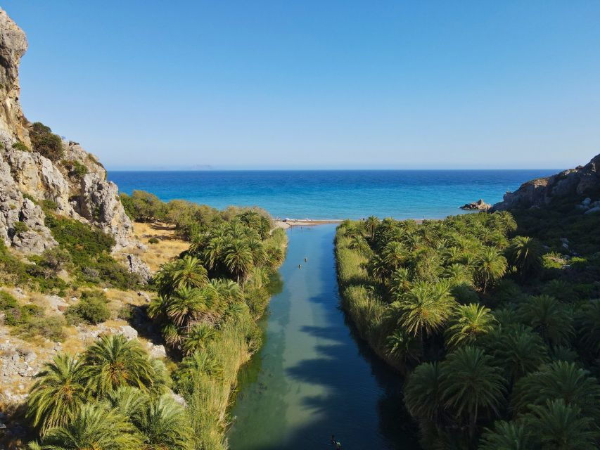 From Heraklion: Preveli Tropical Beach and Palm Forest