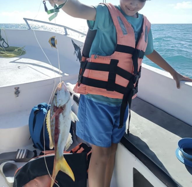 From Holbox, Fishing & Snorkel in Cabo Catoche