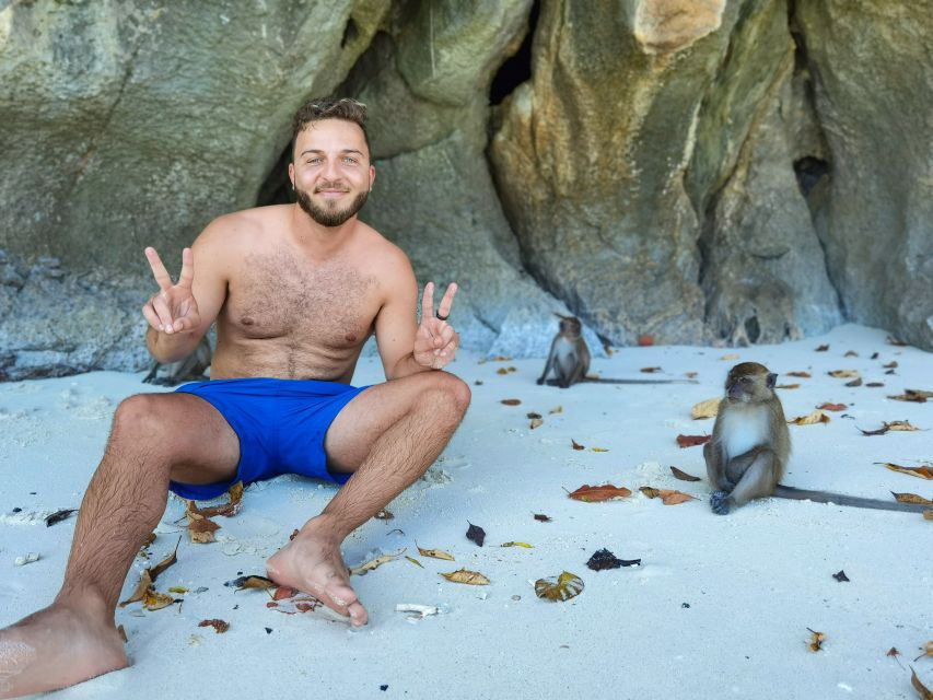 From Krabi: Day Trip to Phi Phi With Private Longtail Ride
