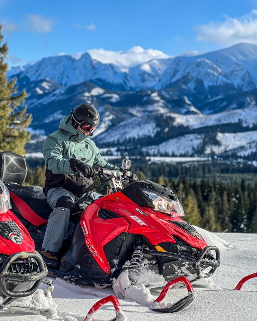 From Krakow: Snowmobile Adventure and Thermal Baths Tour