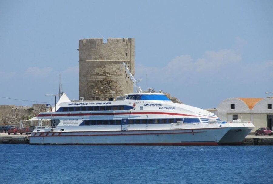 From Marmaris: Independent Day Trip to Rhodes by Catamaran - Good To Know