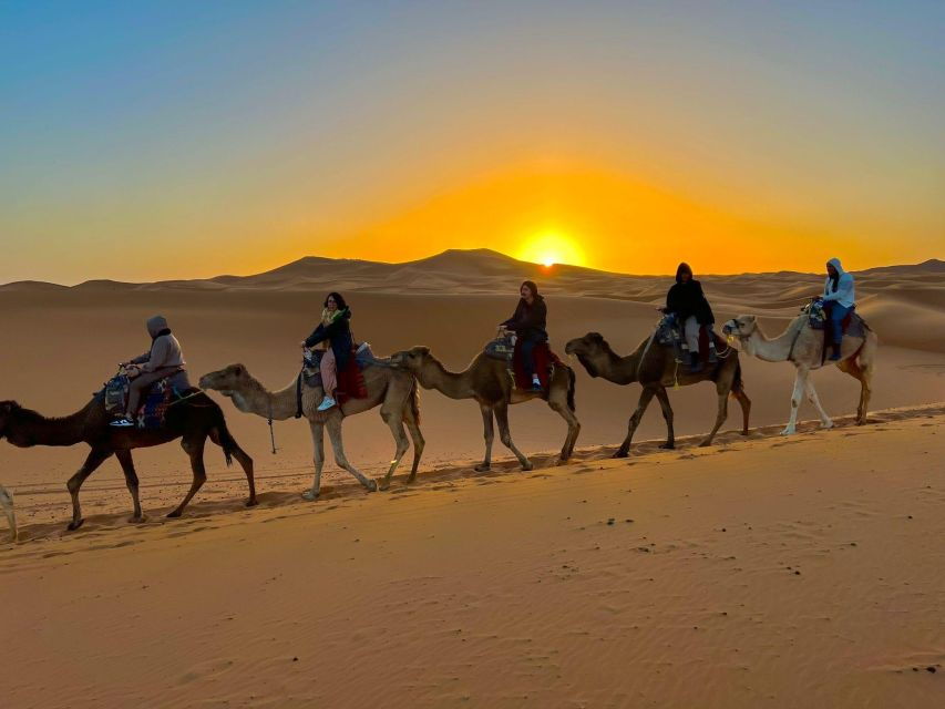 From Marrakech: 4 Day Desert Tour to Merzouga Dunes
