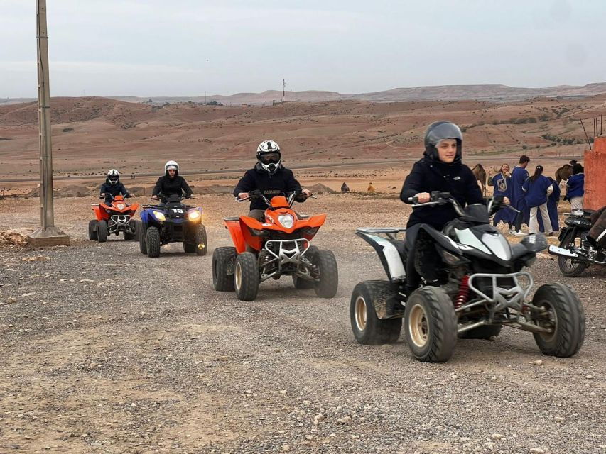 From Marrakech: Agafay Desert Quad Biking Tour With Transfer - Good To Know