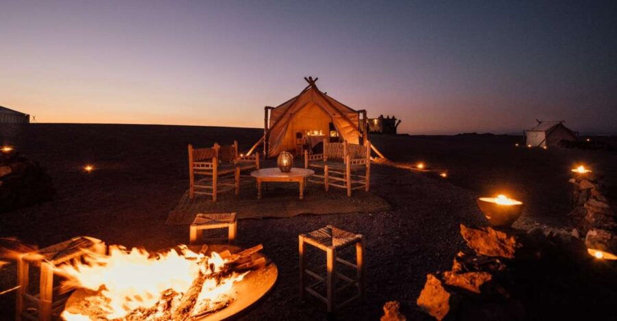 From Marrakech: Dinner, Music & Fire Show in Agafay Desert - Good To Know