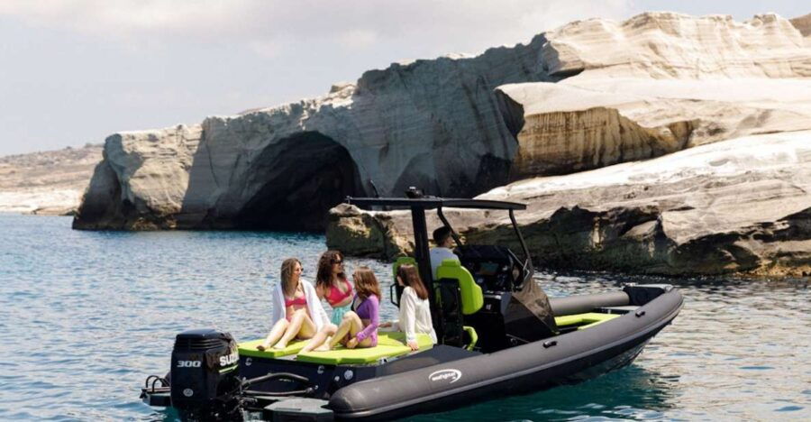 From Milos: Kimolos & Poliegos Islands Private Boat Tour