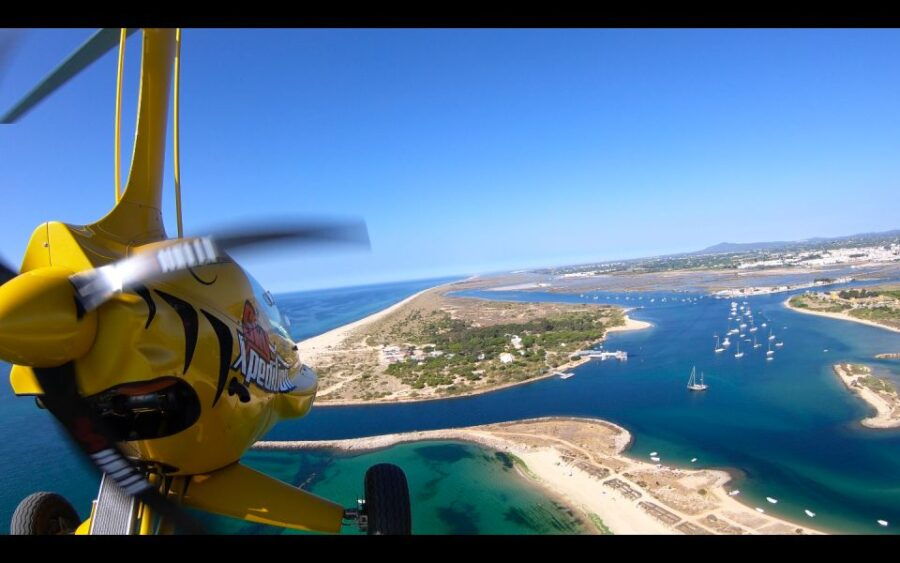 From Monte Gordo: Algarve Private Scenic Gyrocopter Flight