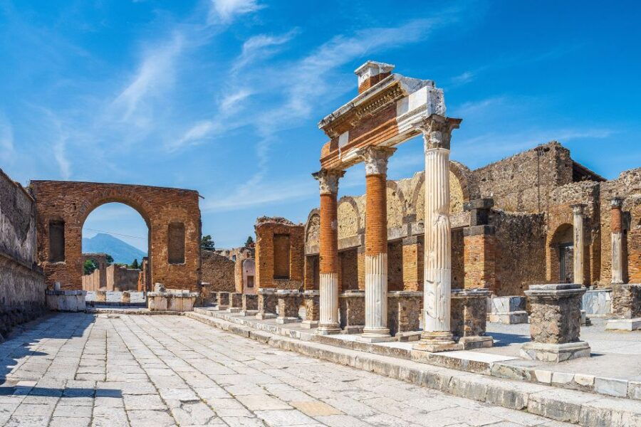 From Naples: Transfer Service On The Trail of Pompeii Ruins
