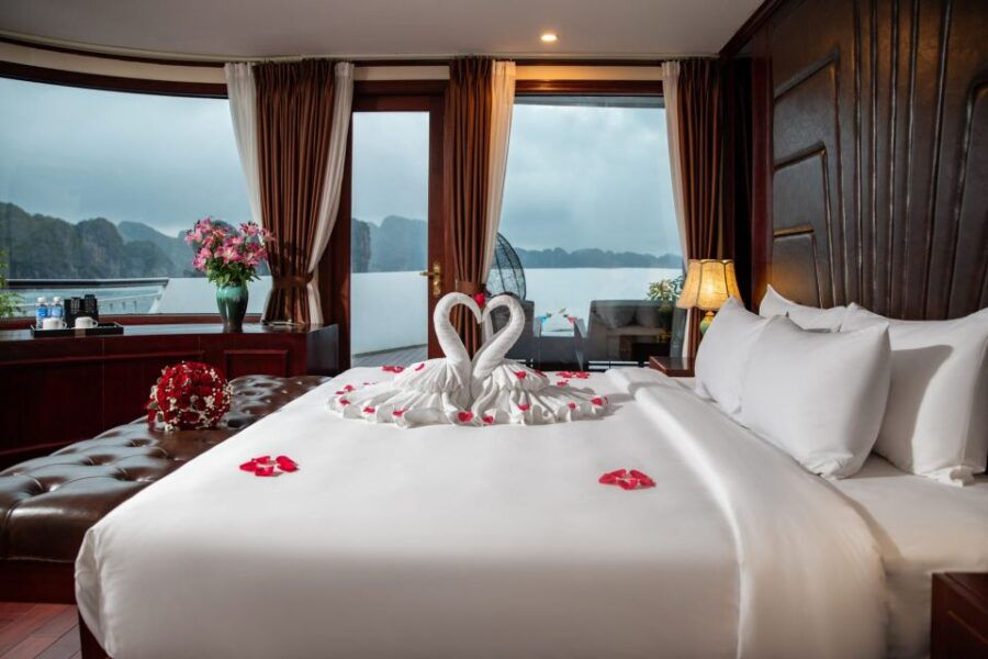 From Ninh Binh Dora Cruise Ha Long Bay: Private Balcony Room - Good To Know