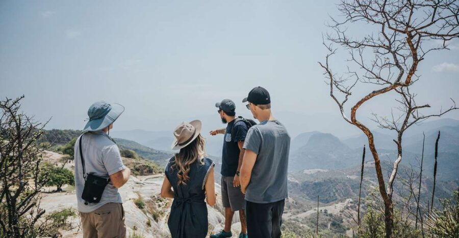 From Oaxaca: Hierve El Agua, Teotitlan, Tule & Yagul