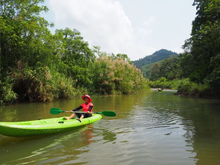 From Phuket & Khao Lak: River Kayak & Elephant Care