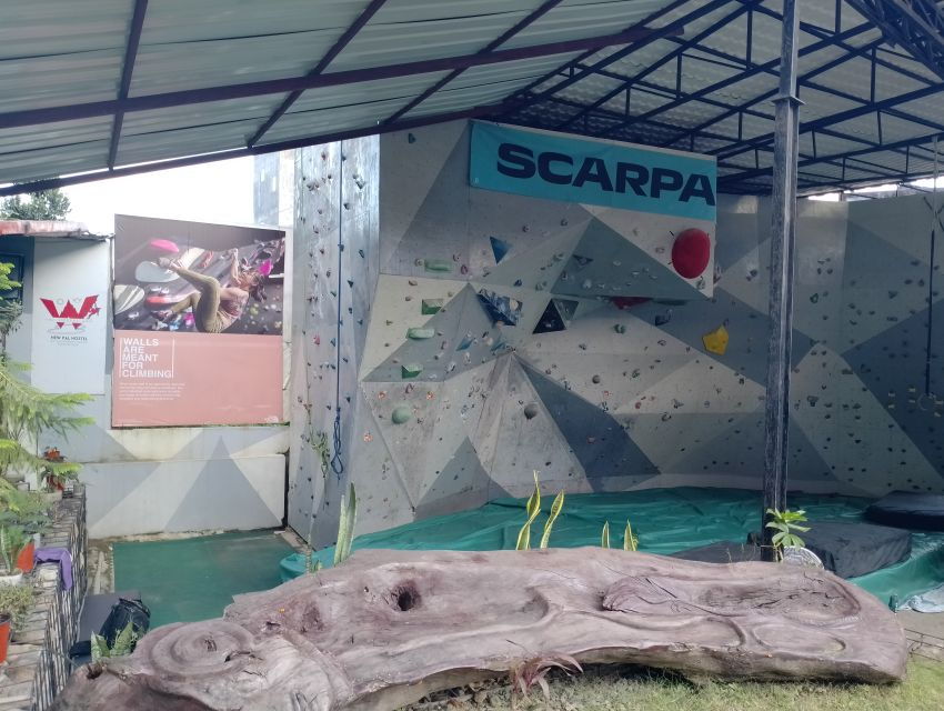 From Pokhara: Indoor Rock Climbing