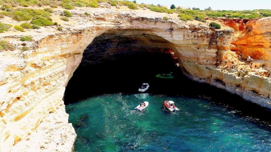 From Portimão: Private Boat Tour to Benagil Cave