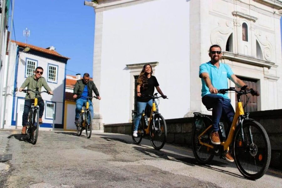 From Porto: E-Bike Tour in Aveiro, Boat Trip and Costa Nova!