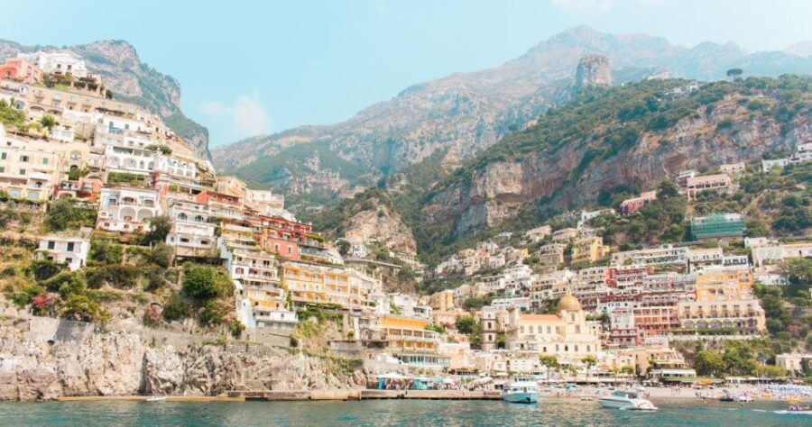 From Praiano or Positano: Full-Day Boat Tour to Amalfi Coast
