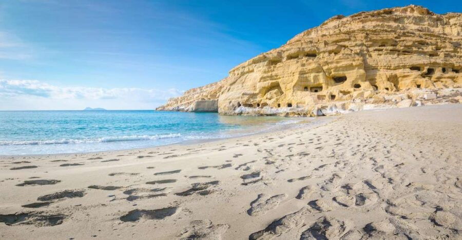 From Rethymno: Spili, Agia Galini, and Matala Tour
